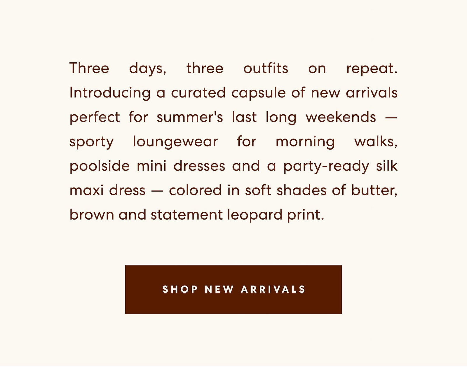 Shop New Arrivals