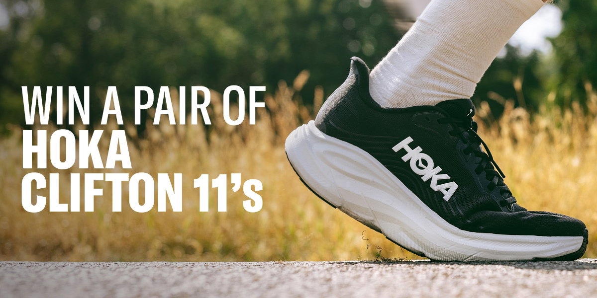 WIN A PAIR OF HOKA CLIFTON 11s
