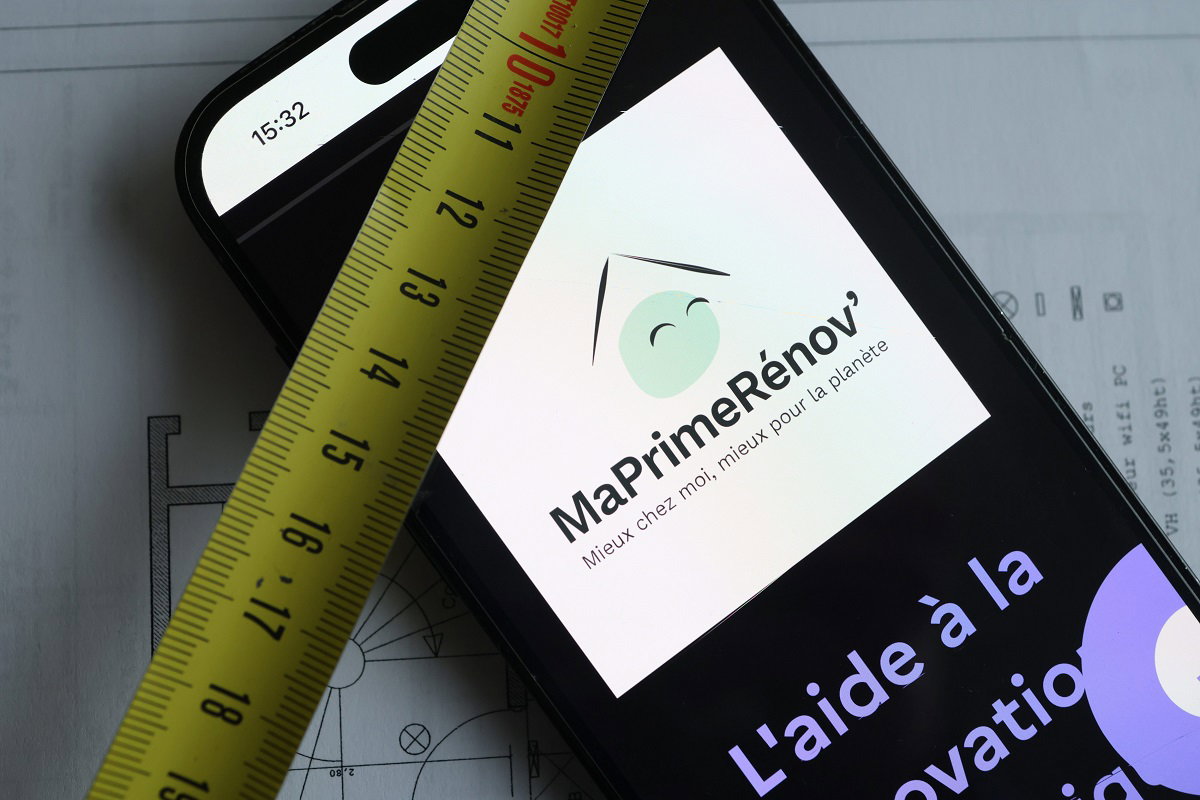 Une application sur laquelle s'affiche MaPrimerenov