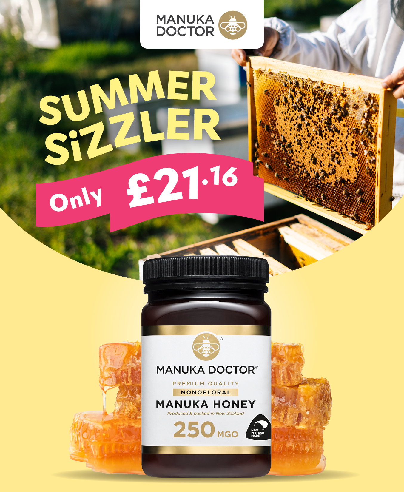 Summer Sizzle, 250 MGO 500g Only £21.16