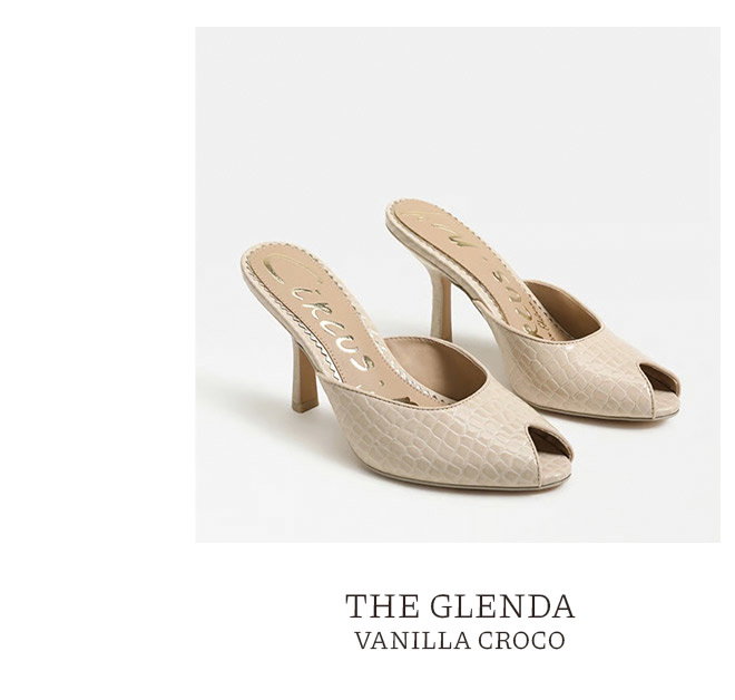 The Glenda | Vanilla Croco