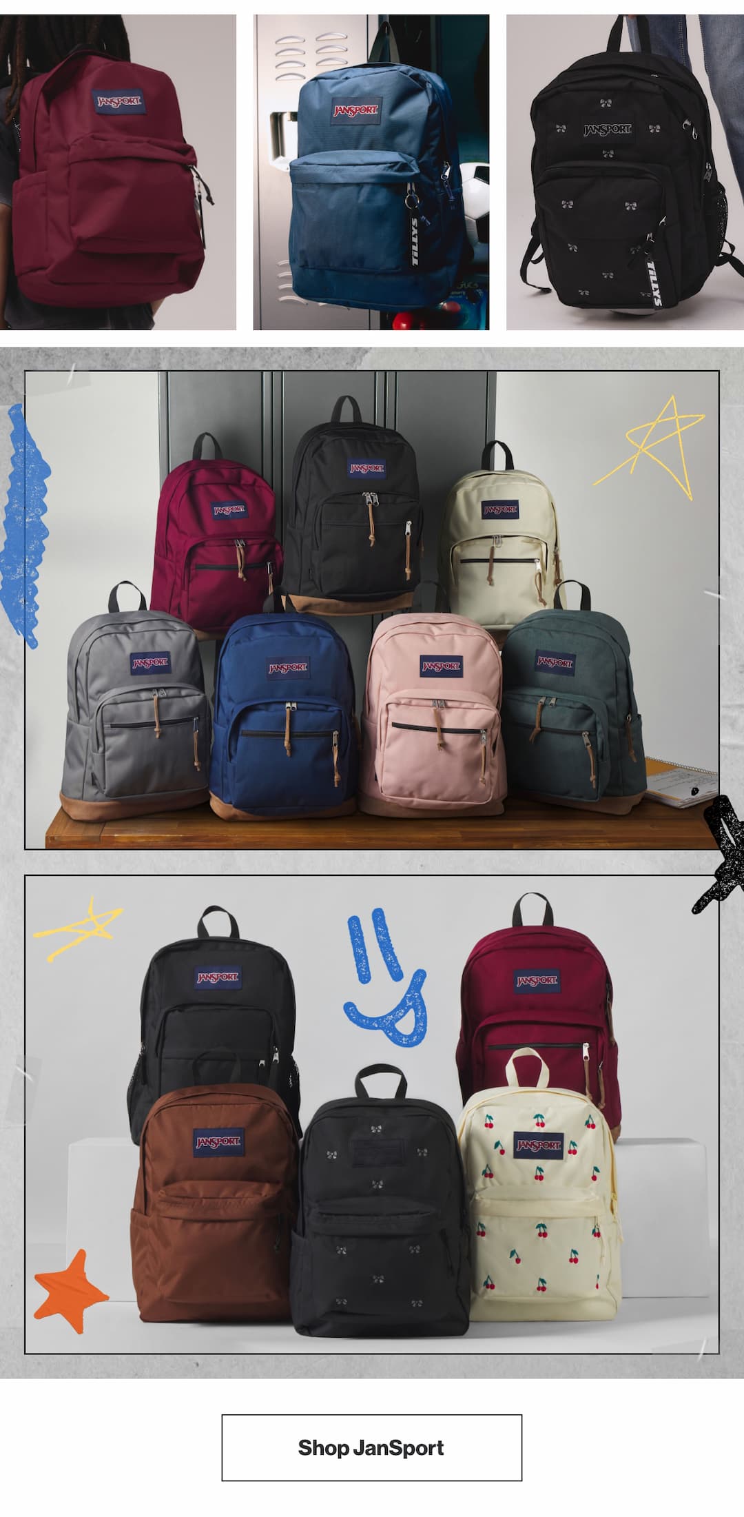 Shop New JanSport Backpacks