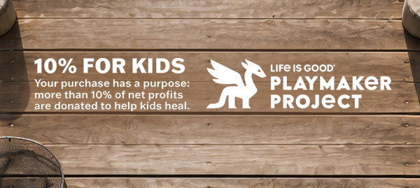 Your purchase helps kids in need. More than 10% of net profits are donated to help kids heal.