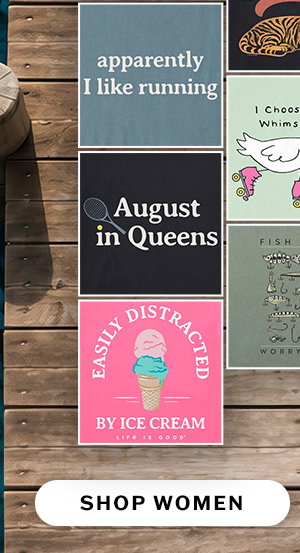 Let's get summery. Shop women's summer tees.