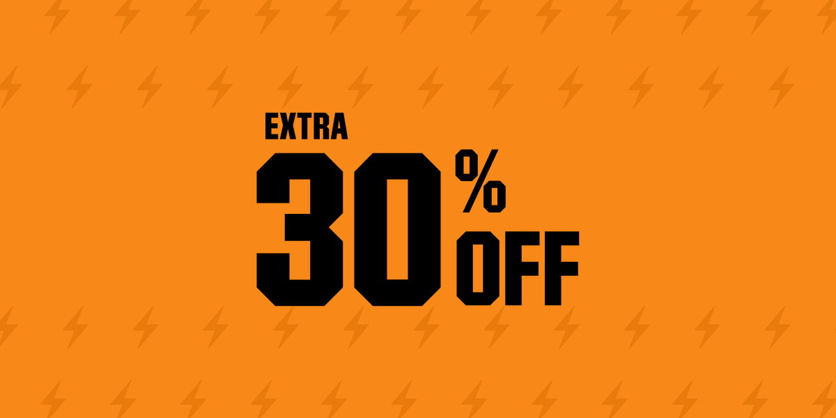 Extra 30% off.