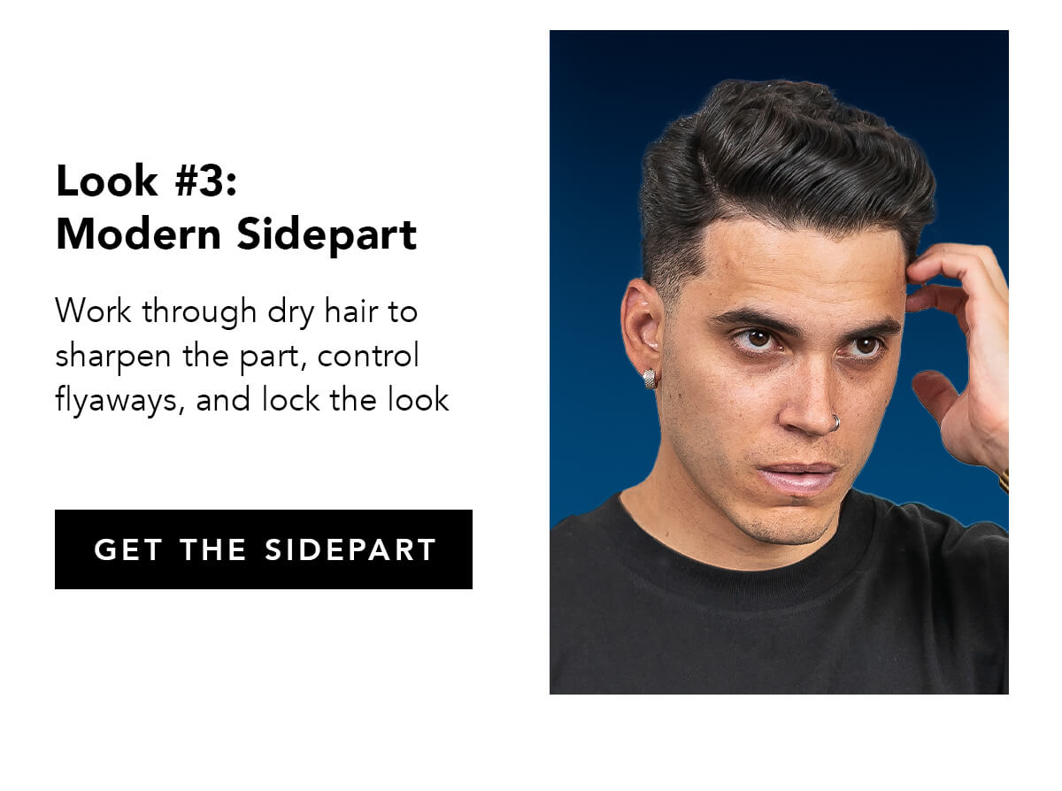 Look #3: Modern Sidepart