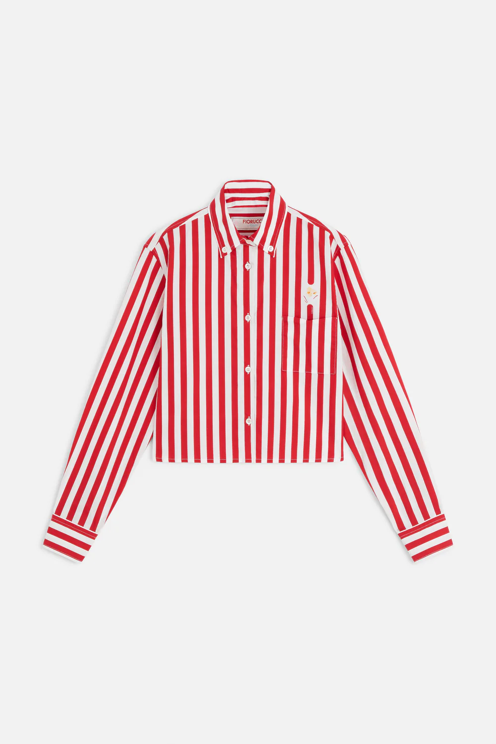Popcorn Stripped Shirt 