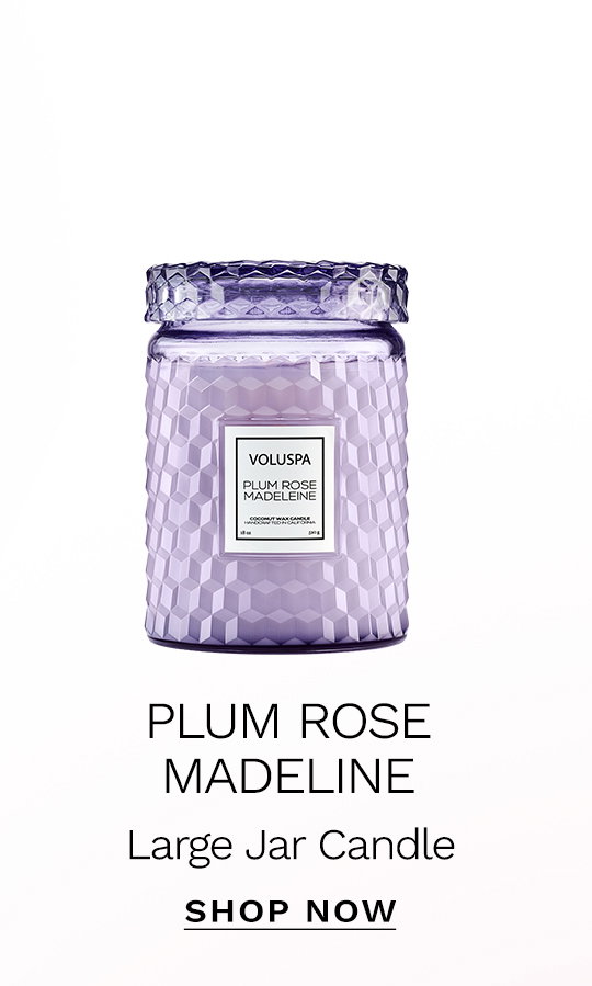Plum Rose Madeline Large Jar Candle