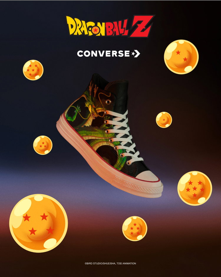 Shop Converse X Dragon Ball Z