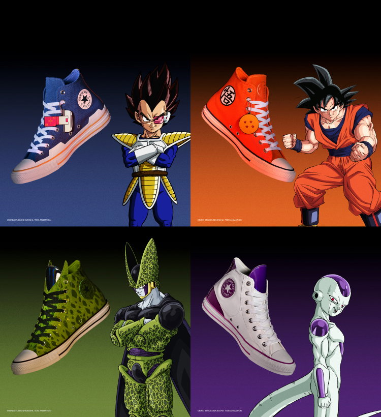 Shop Converse X Dragon Ball Z