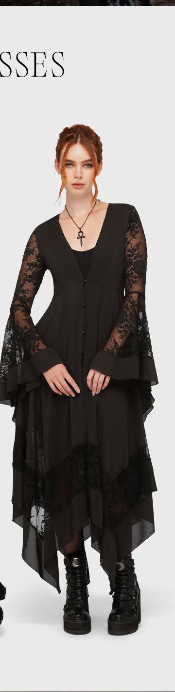Misty Night Maxi Dress 
