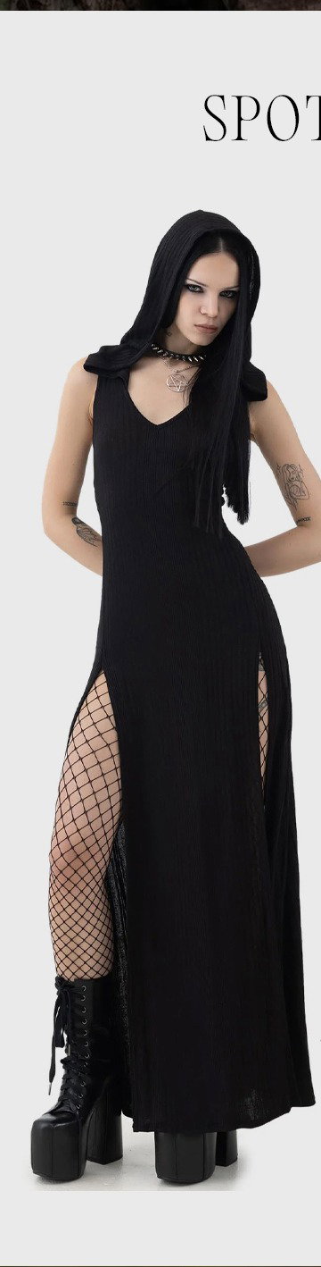 Hexin Hooded Dress