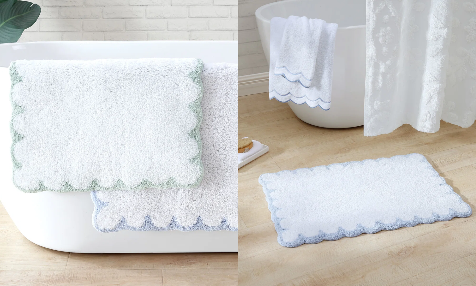 Scallop Bath Rug