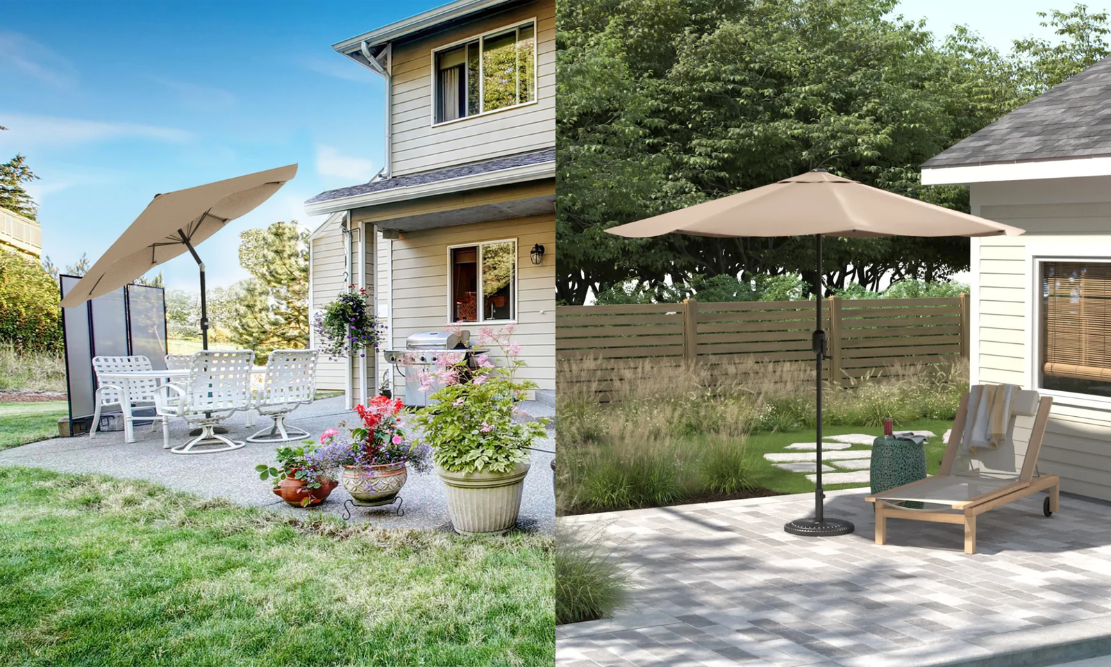 Kelton Auto-Tilt Patio Umbrella