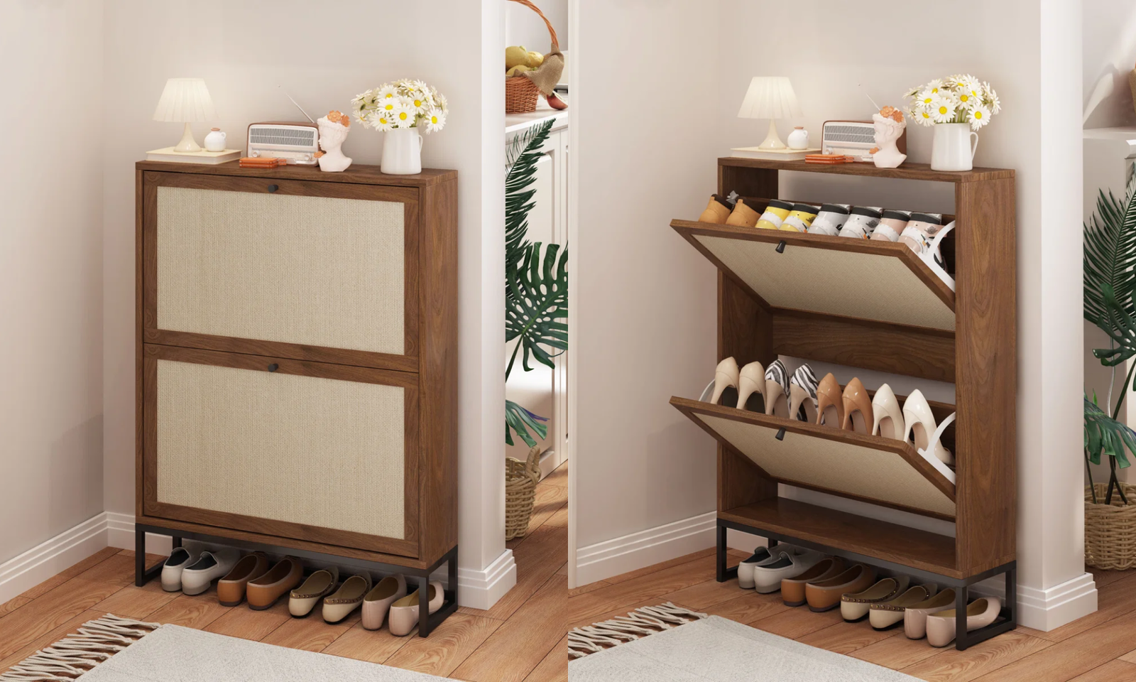 Lalani 8-Pair Shoe Storage Cabinet