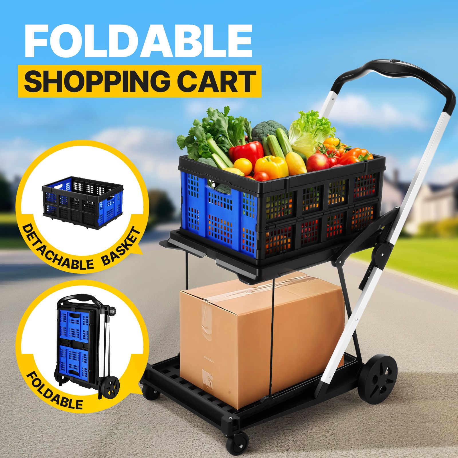 Folding Trolley Cart
