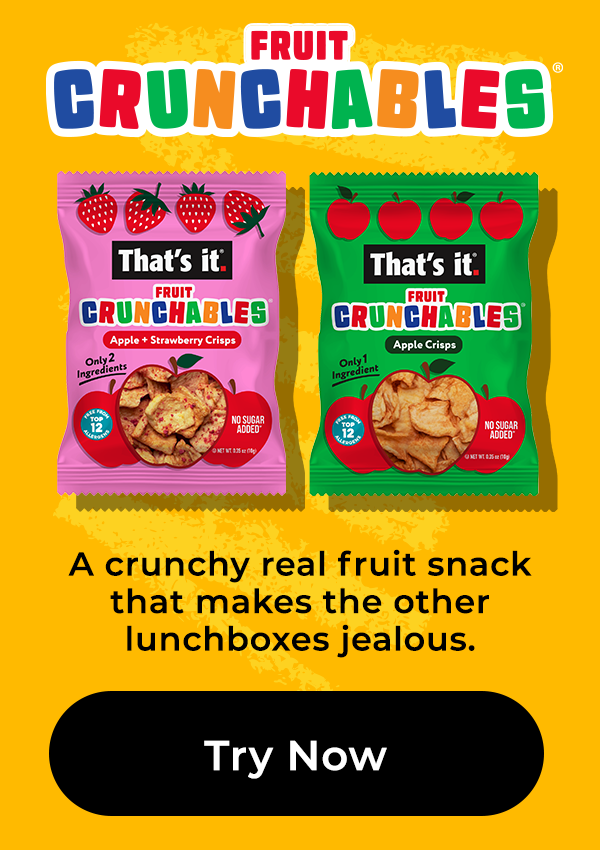 Fruit Crunchables for Back to School