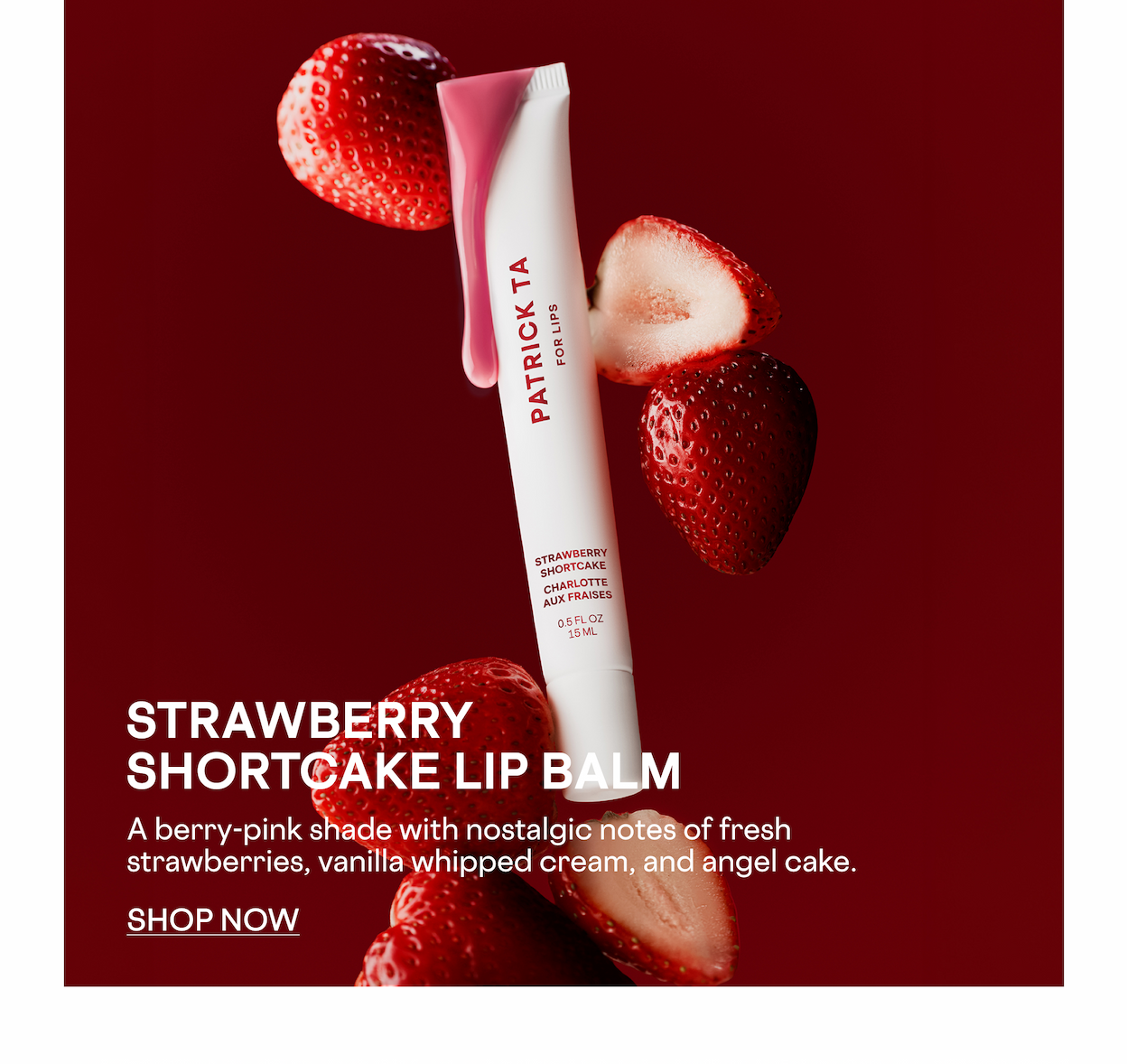 STRAWBERRY SHORTCAKE LIP BALM