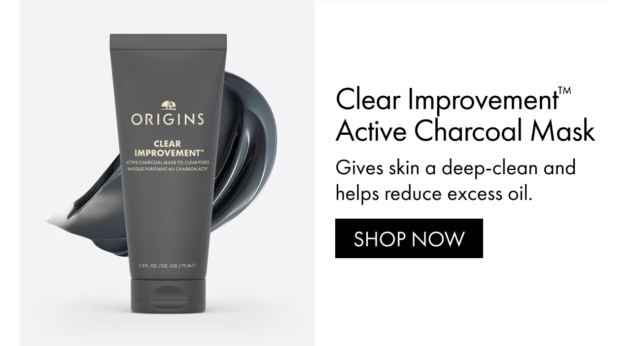 Clear Improvement™ Active Charcoal Mask | Gives skin a deep-clean and helps reduce excess oil. | SHOP NOW