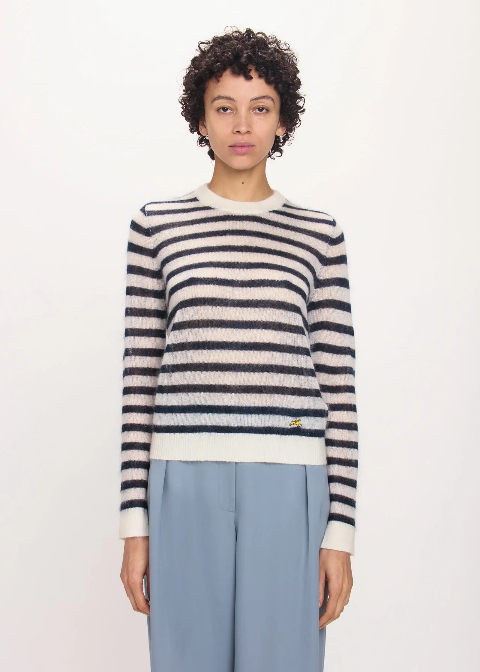 Image of Mohair Stripe Jumper