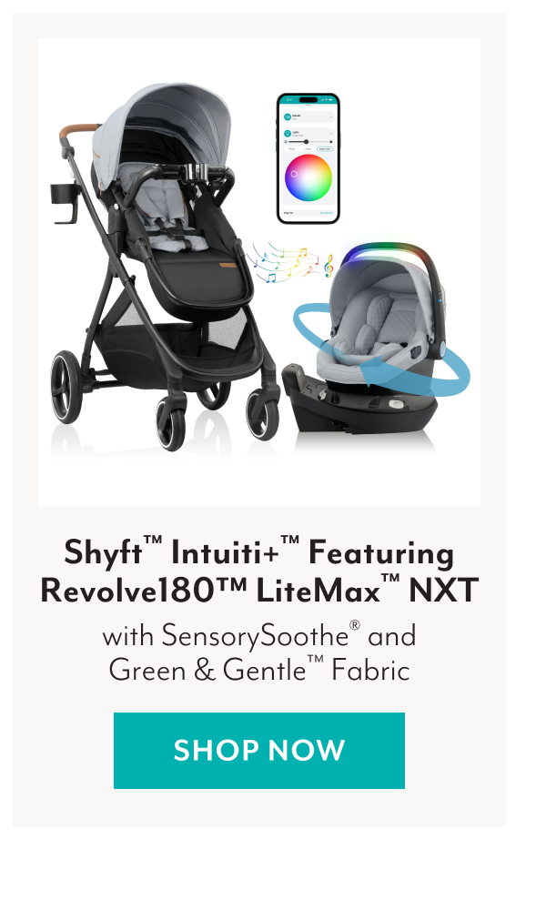 Shyft™ Intuiti+™ Featuring Revolve180™ LiteMax™ NXT with SensorySoothe® and Green & Gentle™ Fabric | SHOP NOW