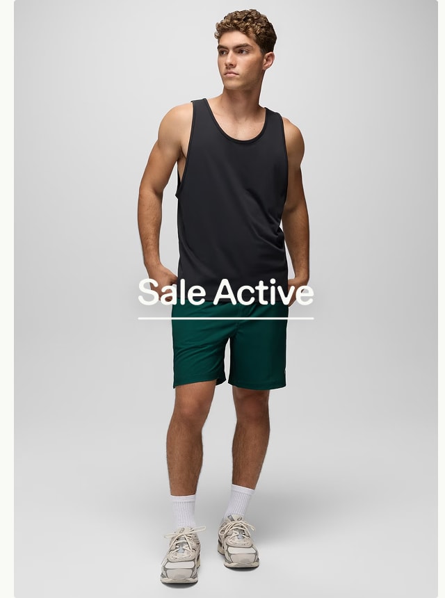 sale men's active