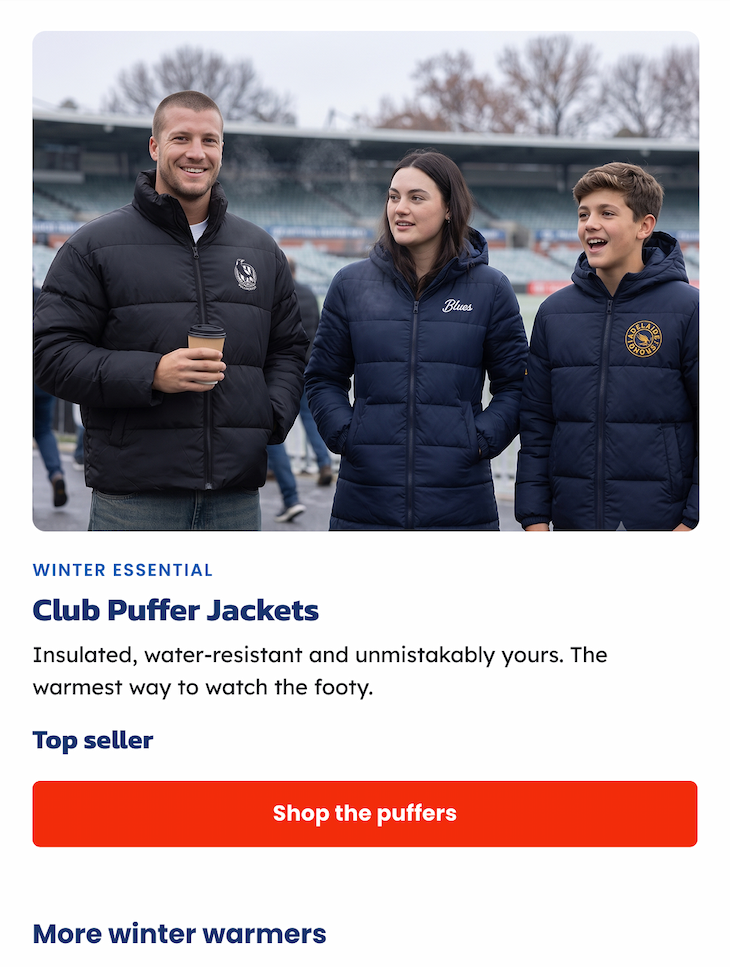 Club Puffer Jackets Are insulated, water resistant and the best way to stay warm