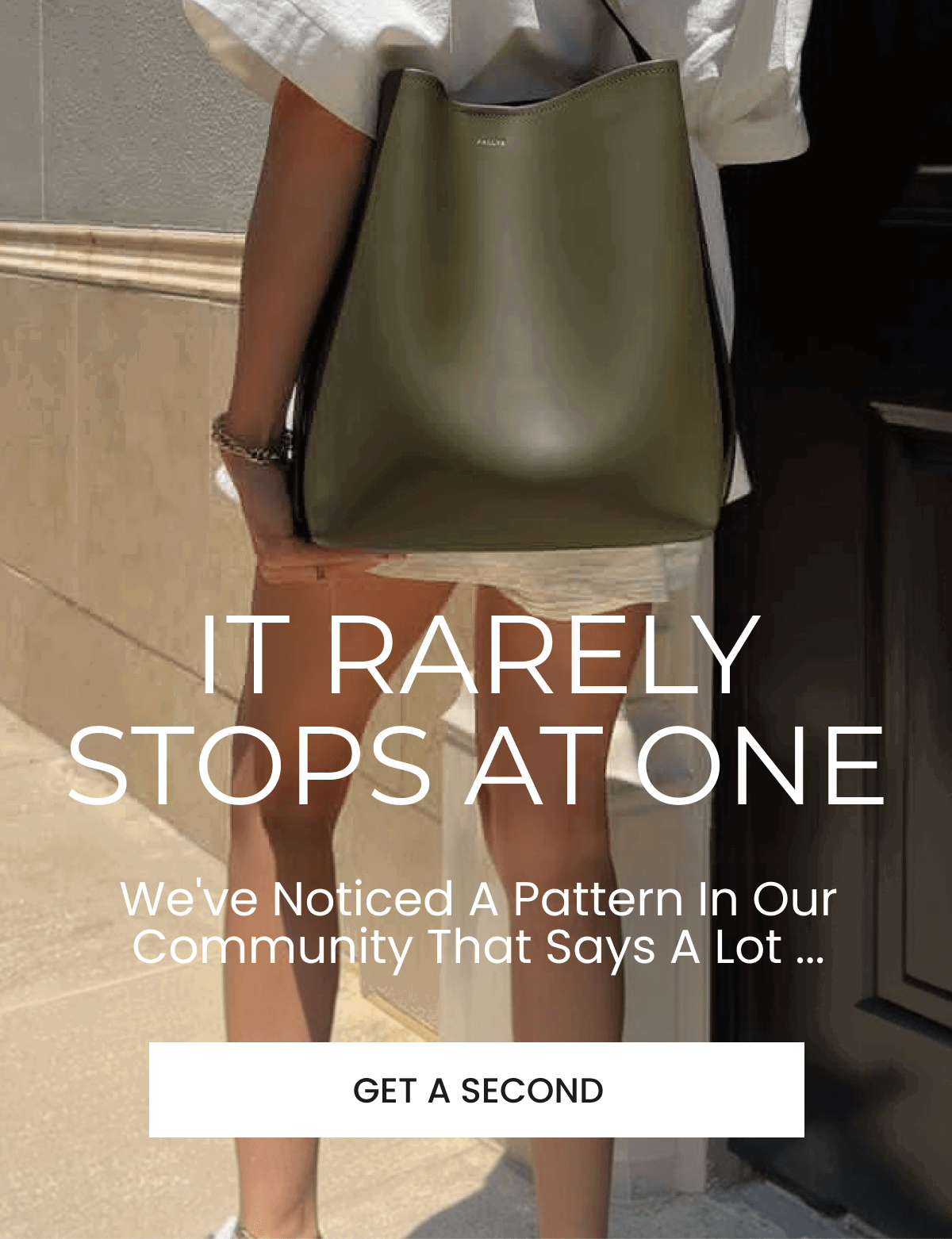 IT RARELY STOPS AT ONE | GET A SECOND