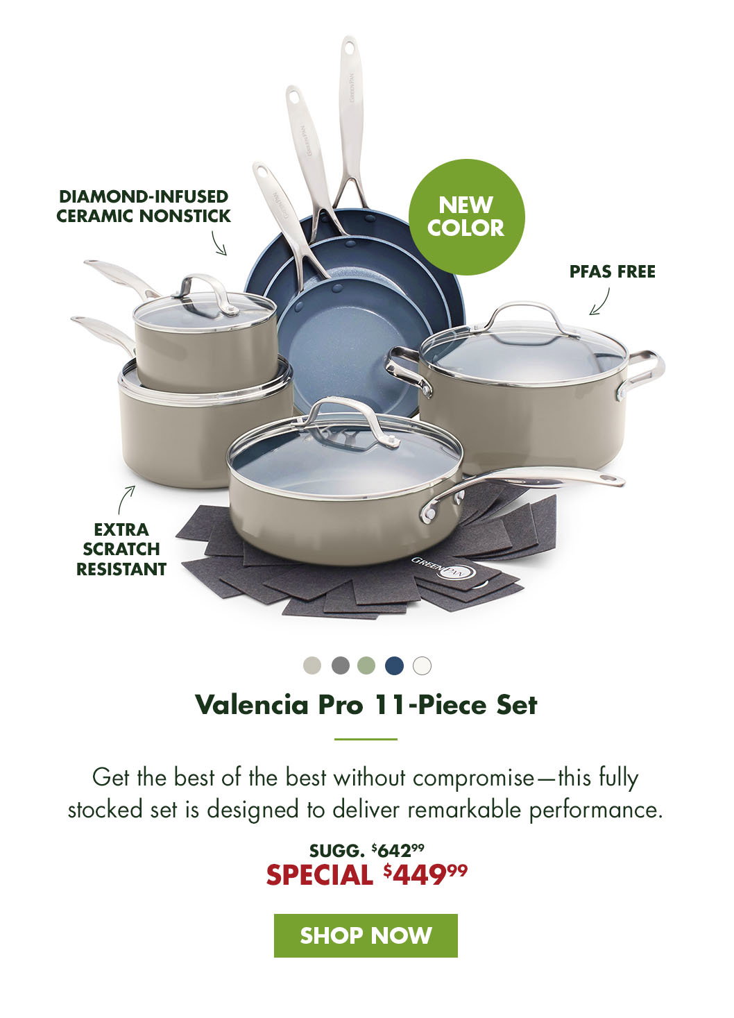 VALENCIA PRO 11 PIECE SET