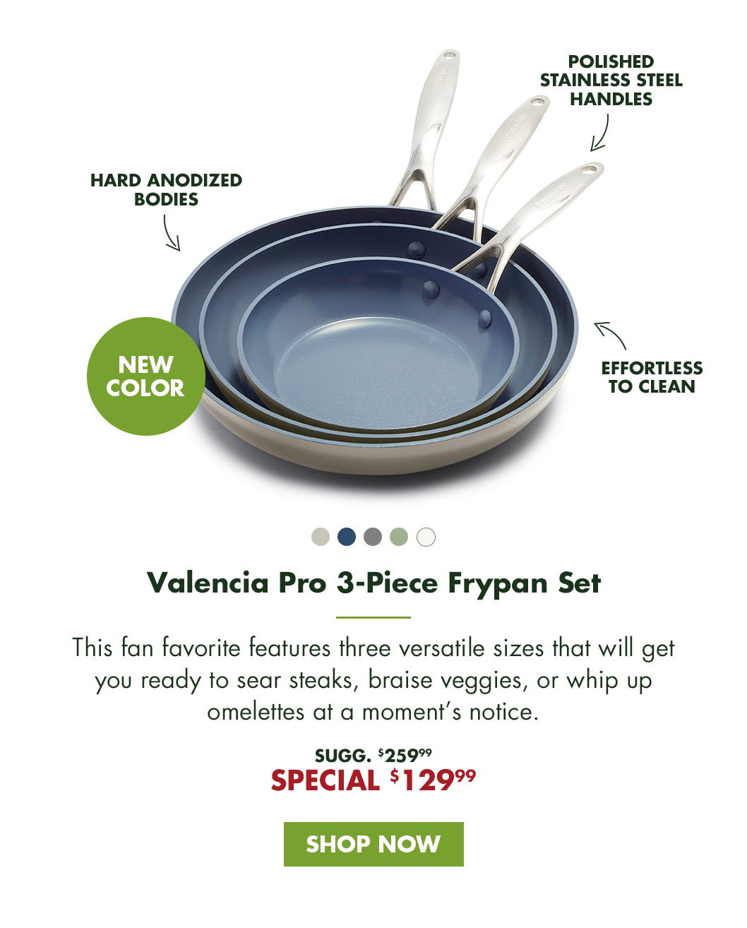 VALENCIA PRO 3 PIECE SET