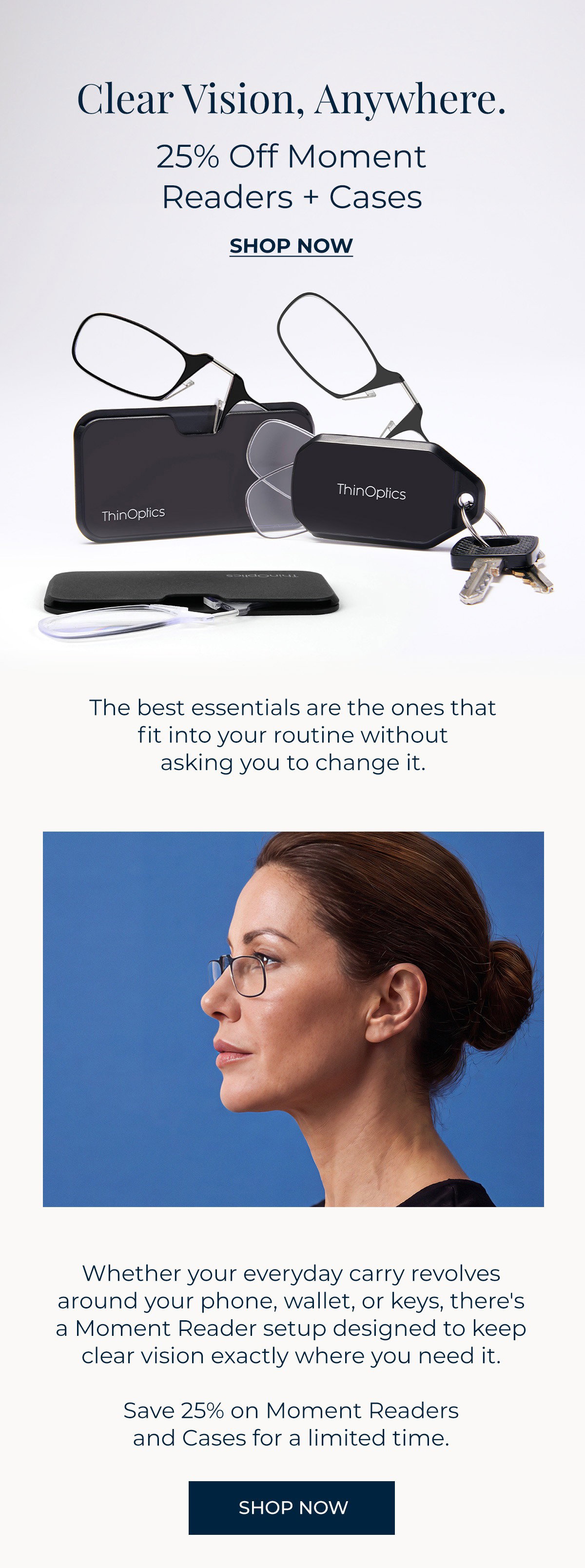 25% Off Moment Readers + Cases