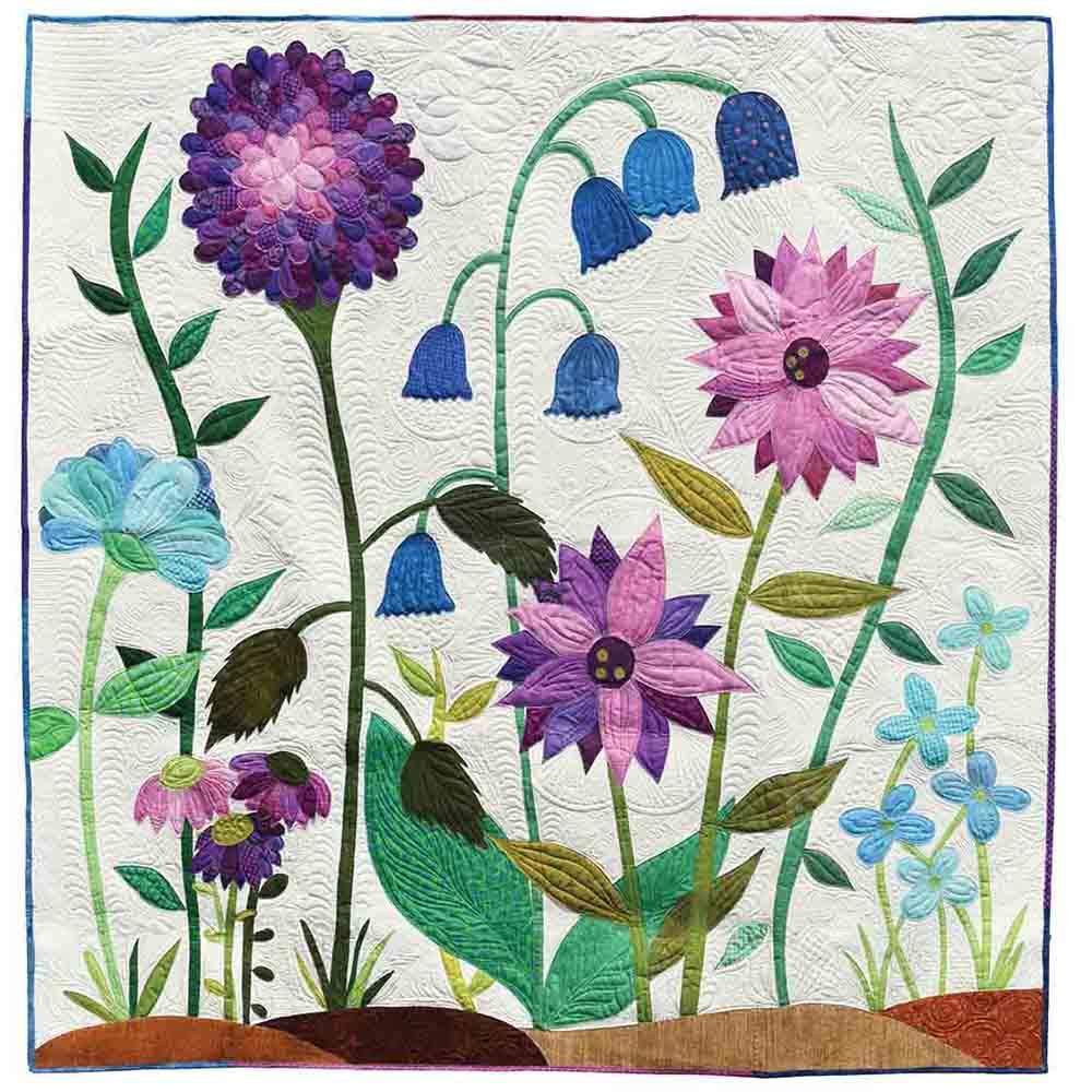 Image of Everbloom: Moonlit Garden - Whistler Studios Windham Fabrics - Quilt Kit