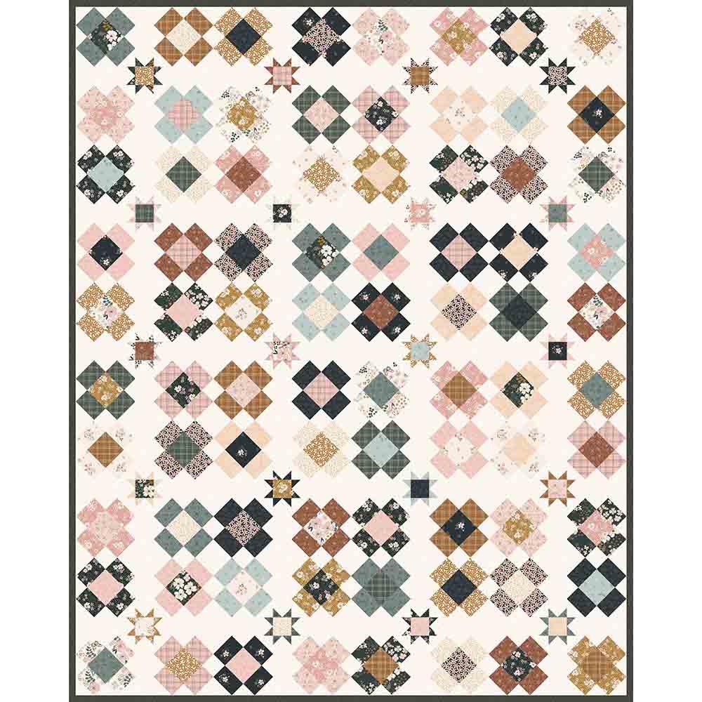 Image of Flower Bunch - QuiltCakes - Meadowlight by Ria Green - P&B Textiles - Quilt Kit