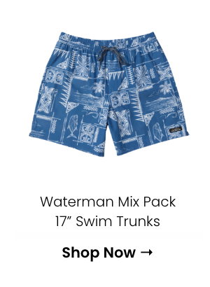 Waterman Mix Pack 17" Swim Trunks