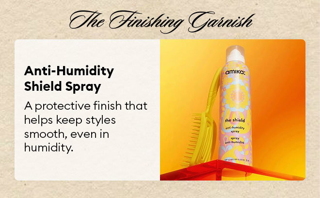 The Finishing Garnish: Anti-Humidity Shield Spray