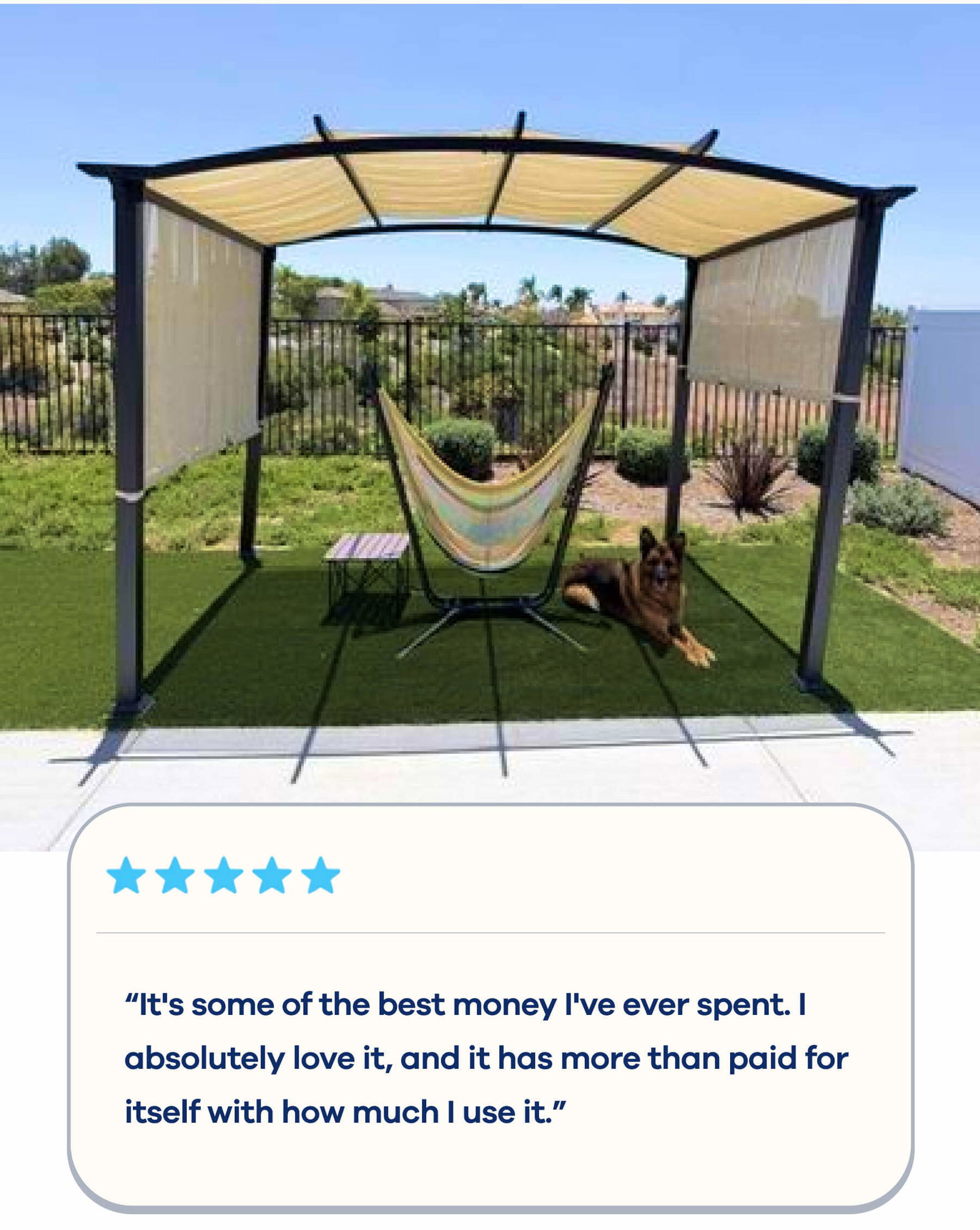 "It's some of the best money I've ever spent. I absolutely love it, and it has more than paid for itself with how much I use it."