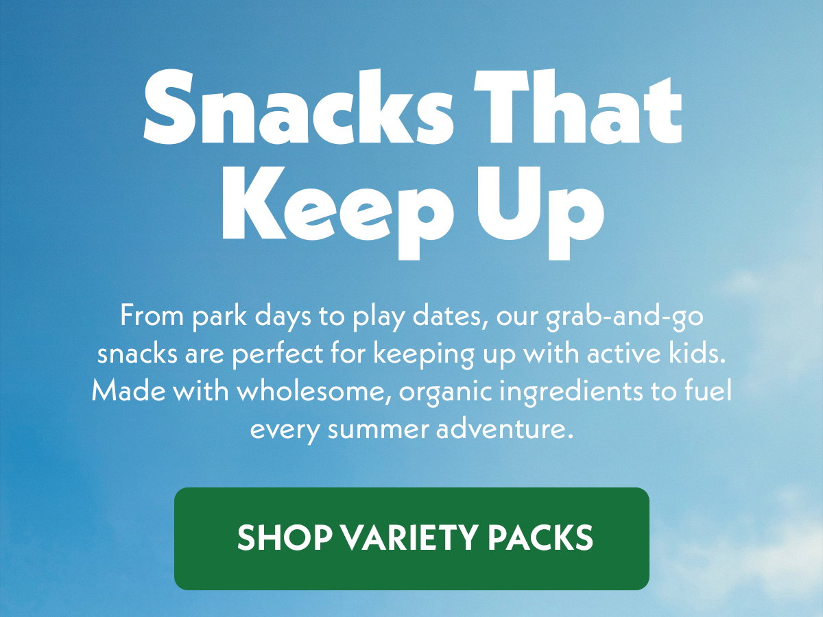 Snacks That Keep Up
