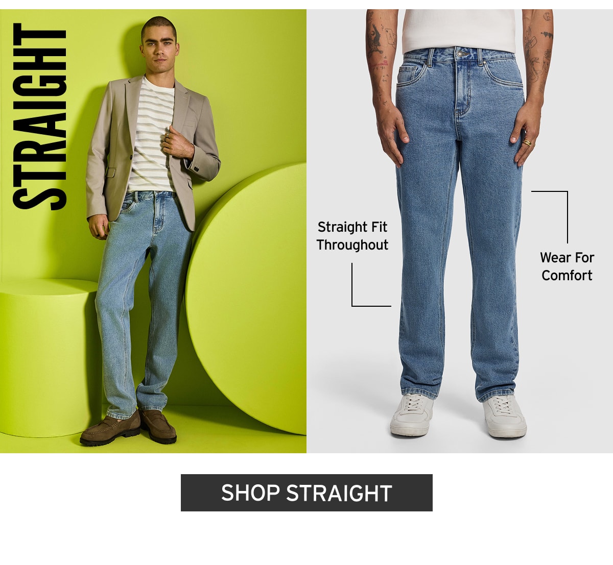 Shop Straight Denim