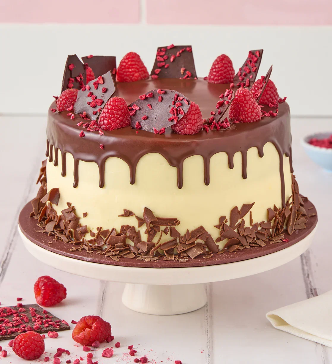 Image of Chocolate and Raspberry Cake