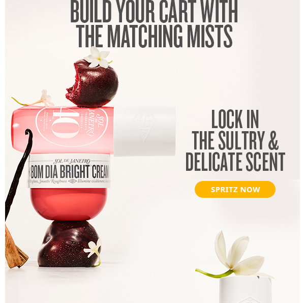 Build your cart with the matching mists - SPRITZ NOW