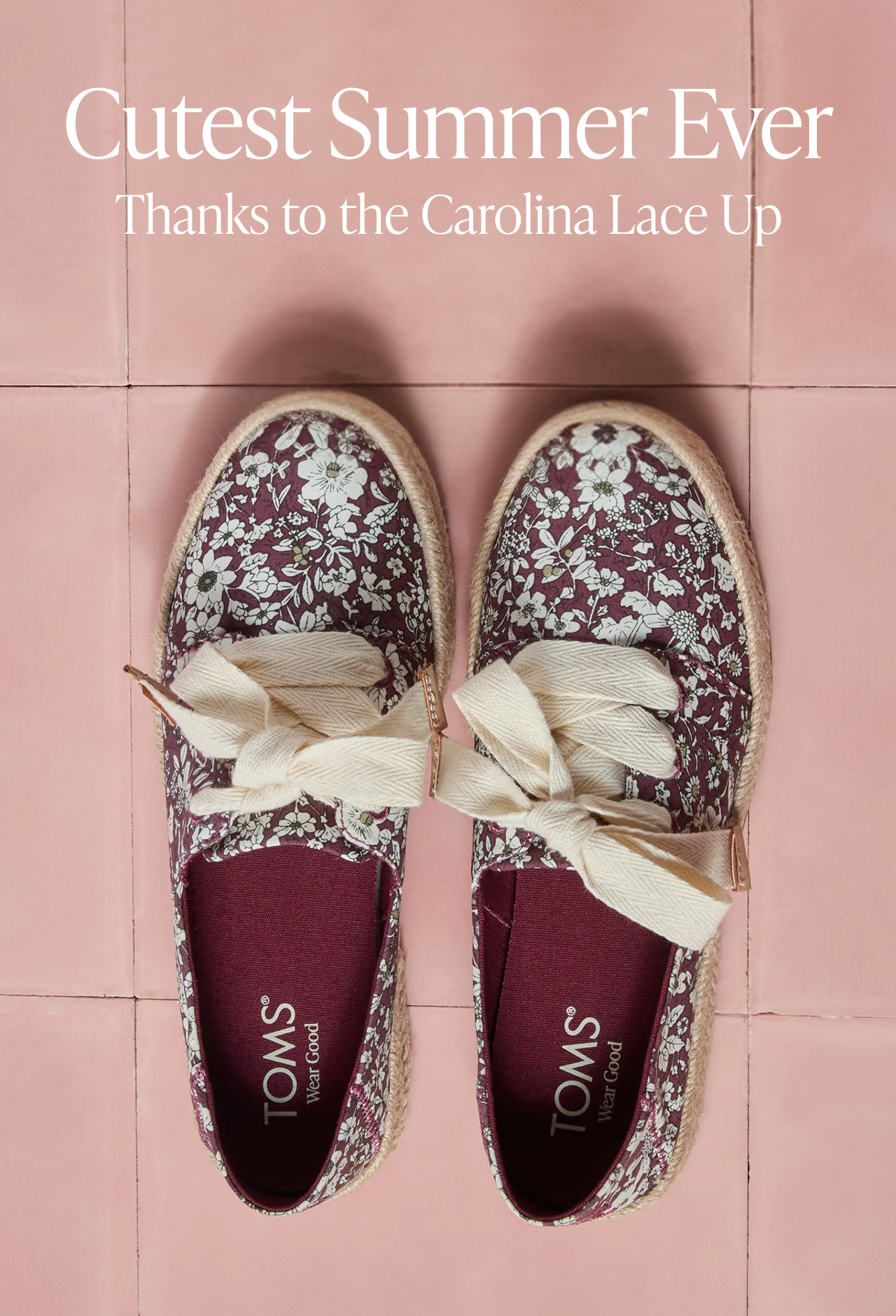 Carolina Lace-Up Espadrille