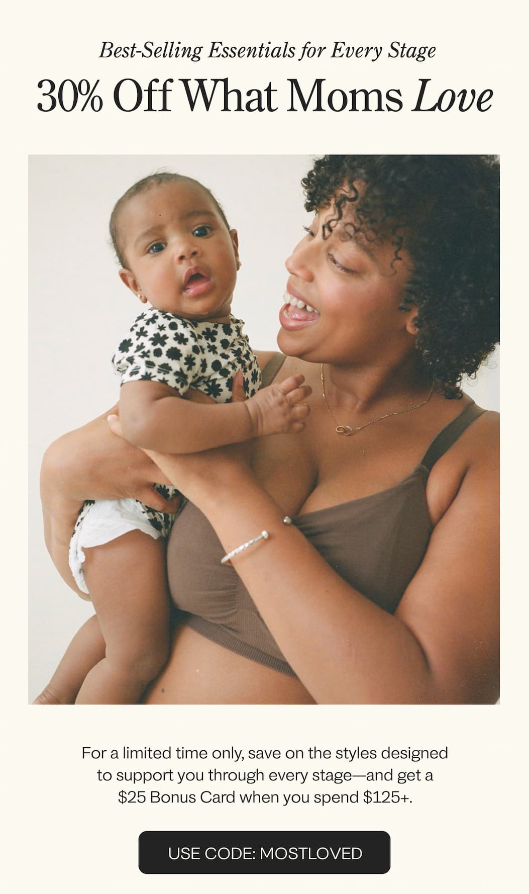 30% Off What Moms Love