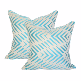 Palmwood Turquoise - Set of 2