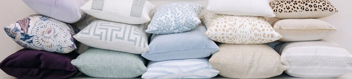 stacks of pillows