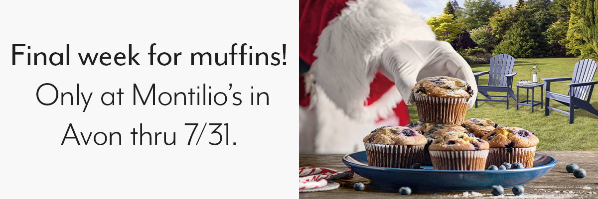 1 week left for Blueberry Muffins!