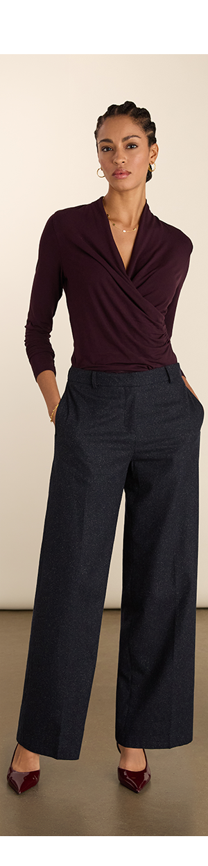 Gylda Wrap Top