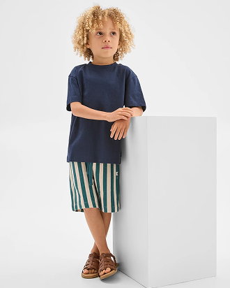 Australian Cotton textured jersey shorts