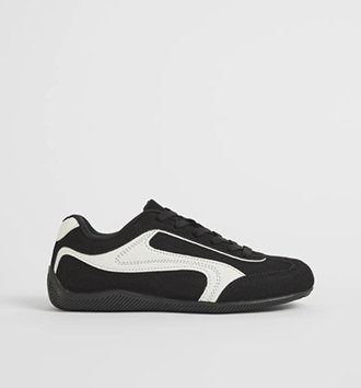 Sleek sneakers