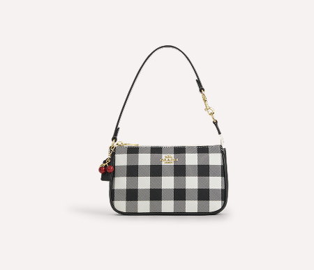 Nolita 19 With Gingham Print And Charm