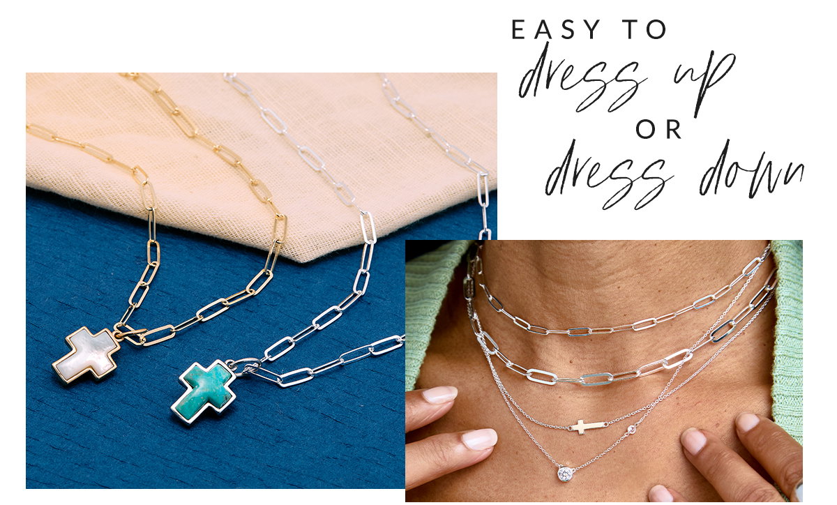 Grafetta Paperclip Necklace